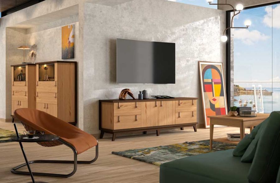 muebles estilo rustico industrial en Lucena